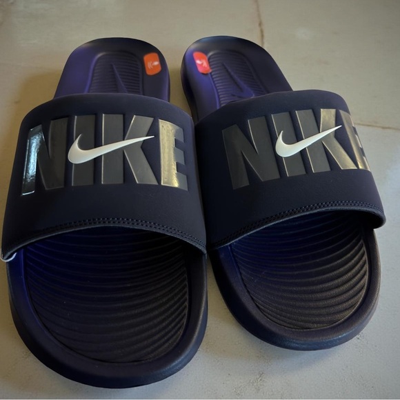 NWT Nike Unisex Mens Victori One Slide Obsidian Grey Size 14 main image 8